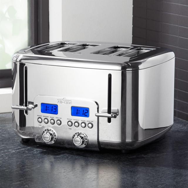 All-Clad ® 4-Slice Stainless Steel Toaster