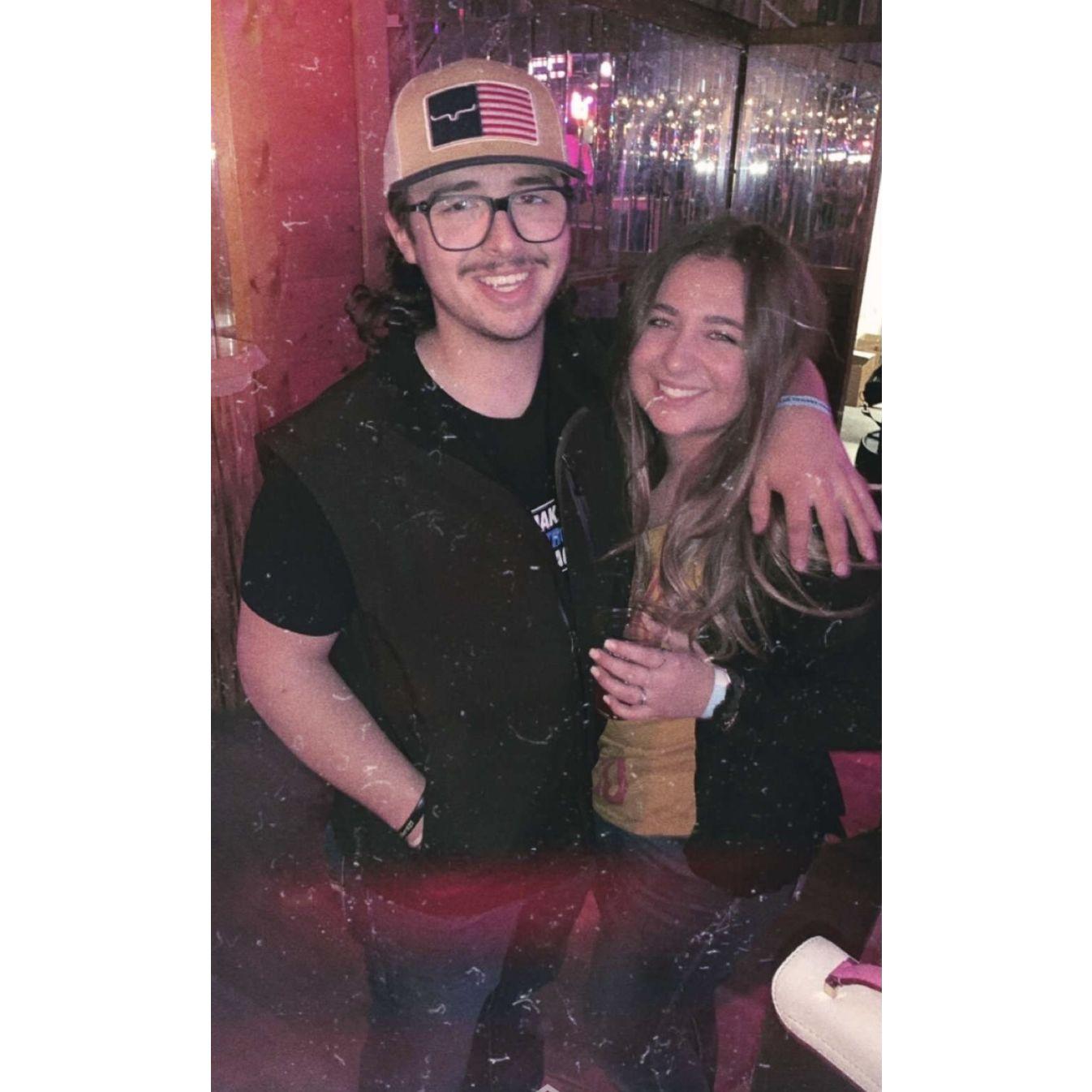 Visiting Alana in college in Cheyenne- March 2021