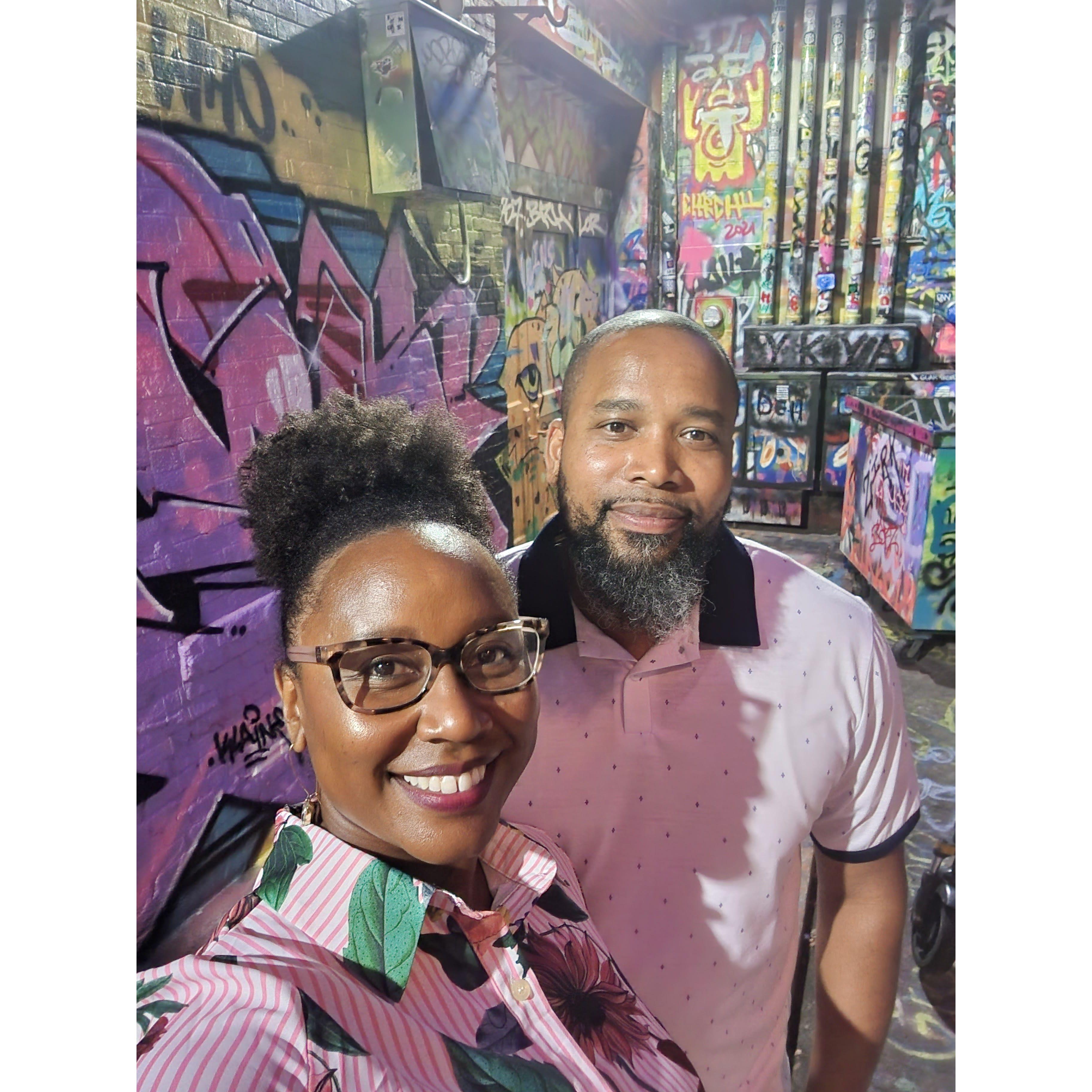 Graffiti Alley in Baltimore