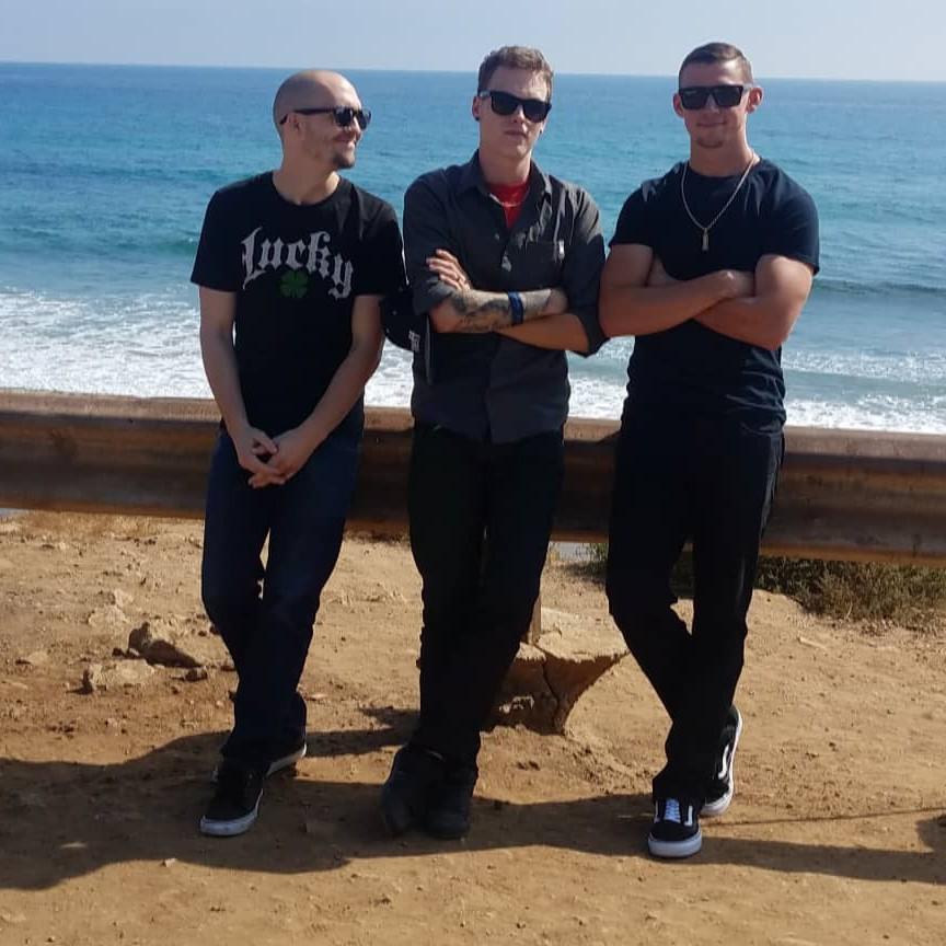 ryan with best man josh and groomsman Alex.