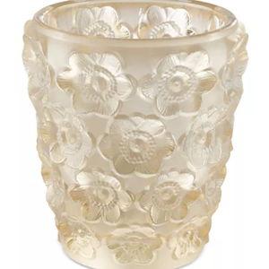 Lalique - Anemones Crystal Votive - Gold LusterAdd to registry | Zola