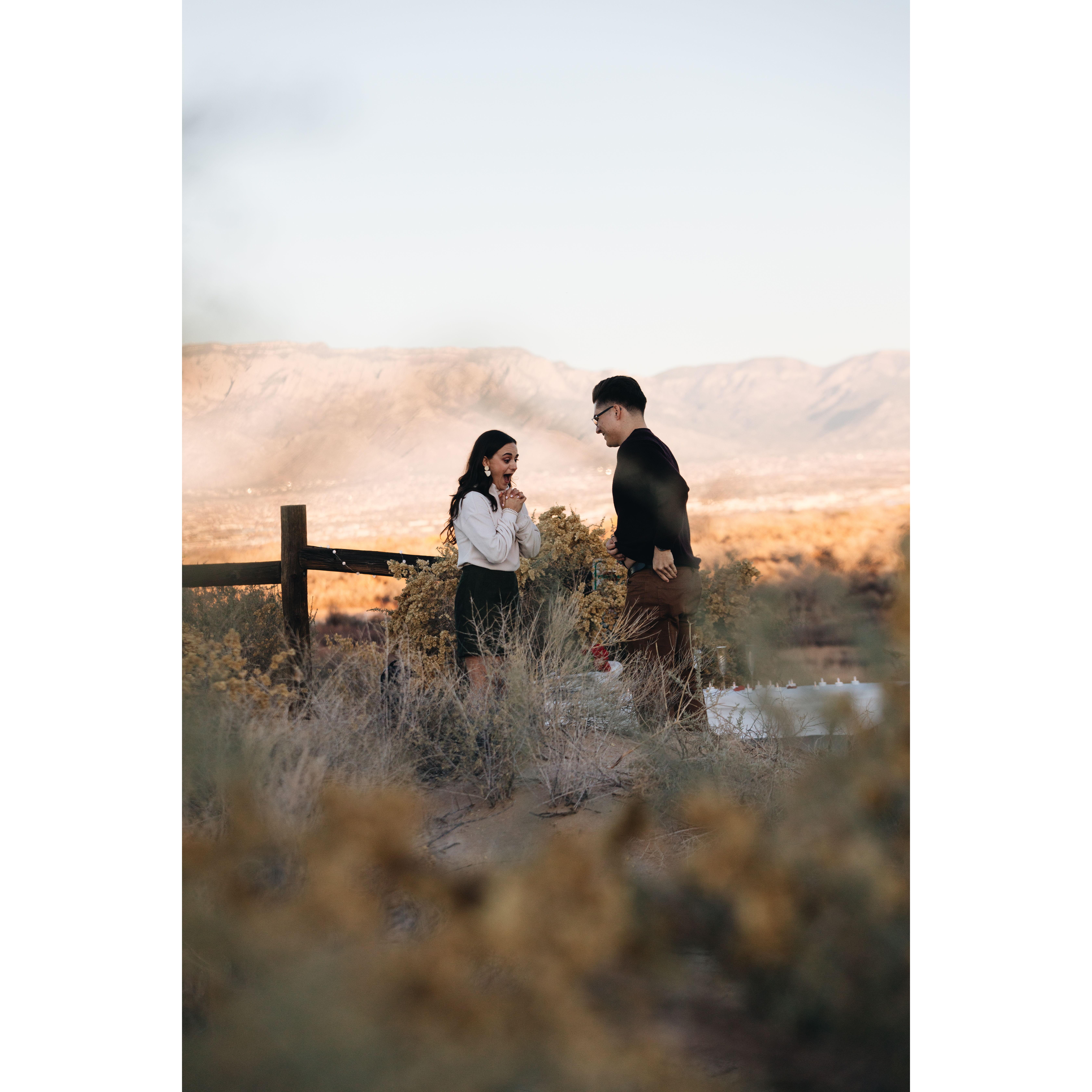 Some candids from the proposal! 💗
