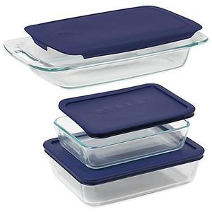 Pyrex® Easy Grab 6-Piece Bakeware Set