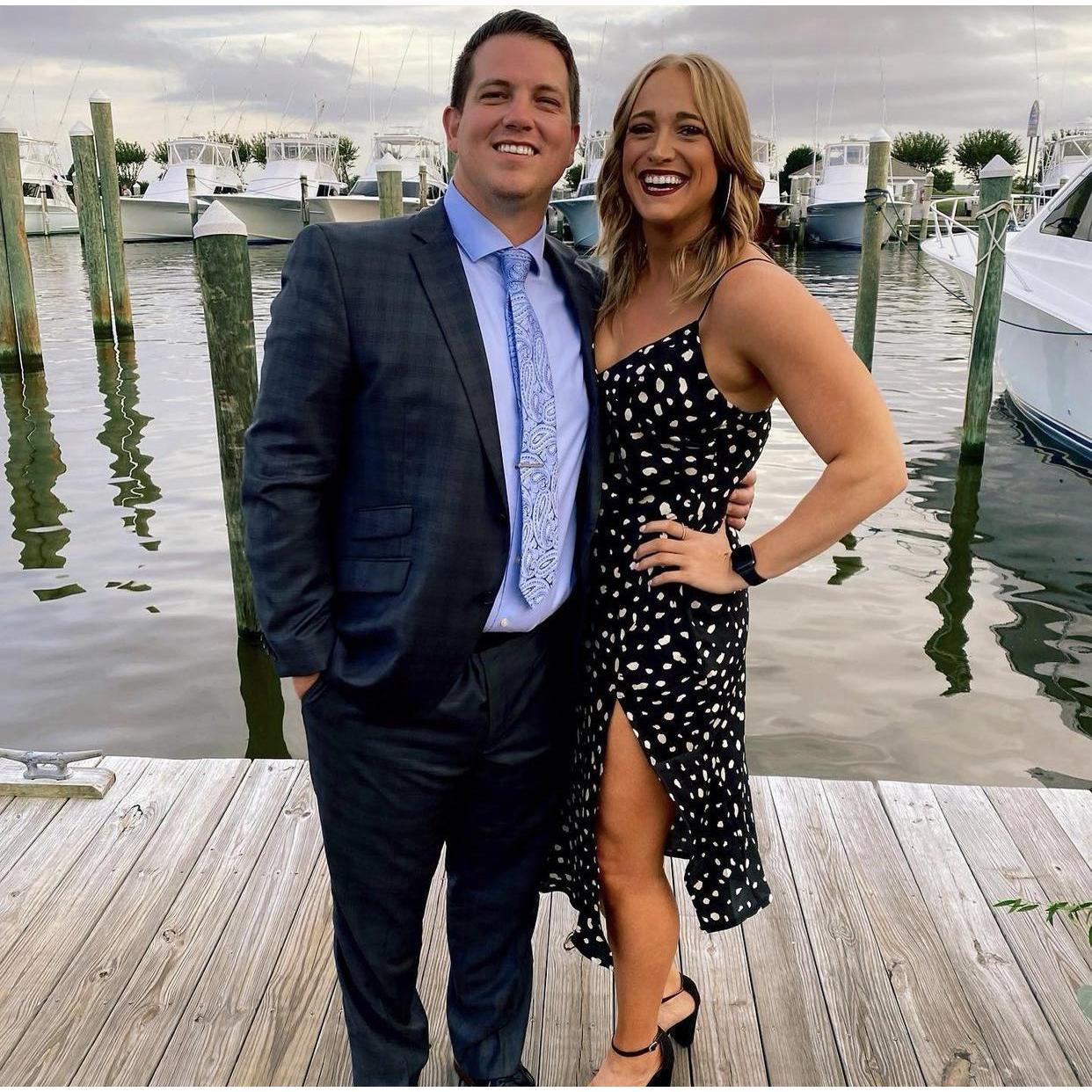The last wedding we attended as "boyfriend & girlfriend"- we got engaged a few weeks later.