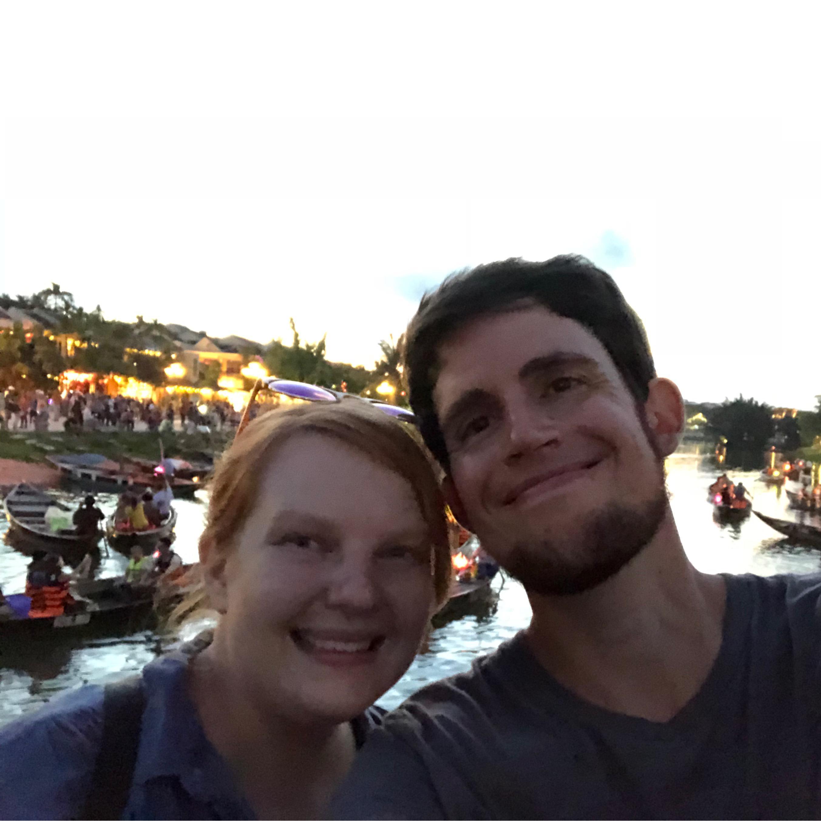 The Big Day! We were engaged in the historic port town of Hoi An, Vietnam!