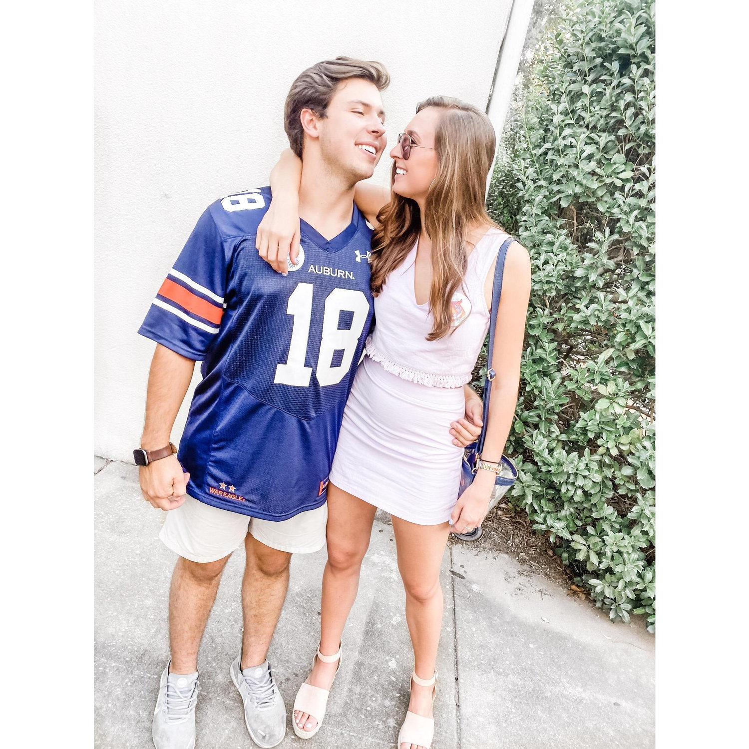 Auburn football game - junior year. 2019