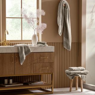 Plush 6-Piece Organic Bath Towel Set