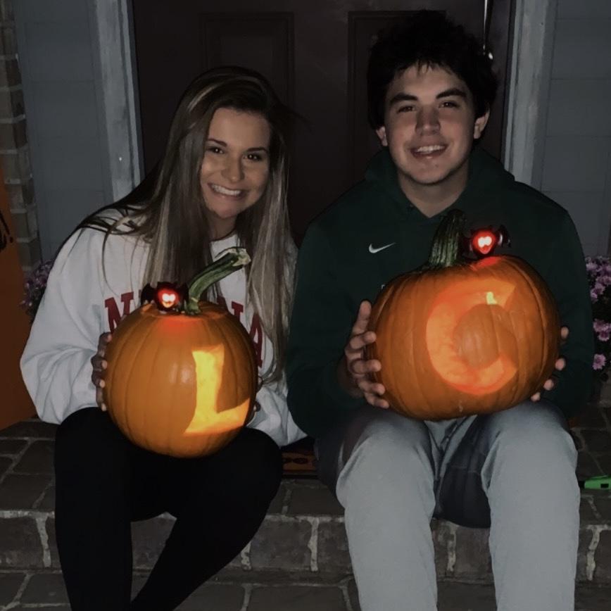 First pumpkin carving together in 2019.