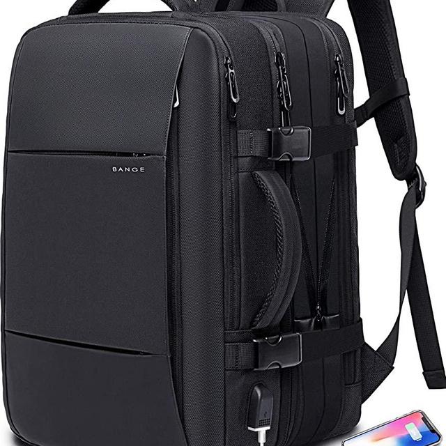 35L Travel Backpack for Men,Flight Approved Carry On Backpack for International Travel Bag, Water Resistant Durable 17-inch Laptop Backpacks,Large Daypack Business Weekender Luggage Backpack for Women