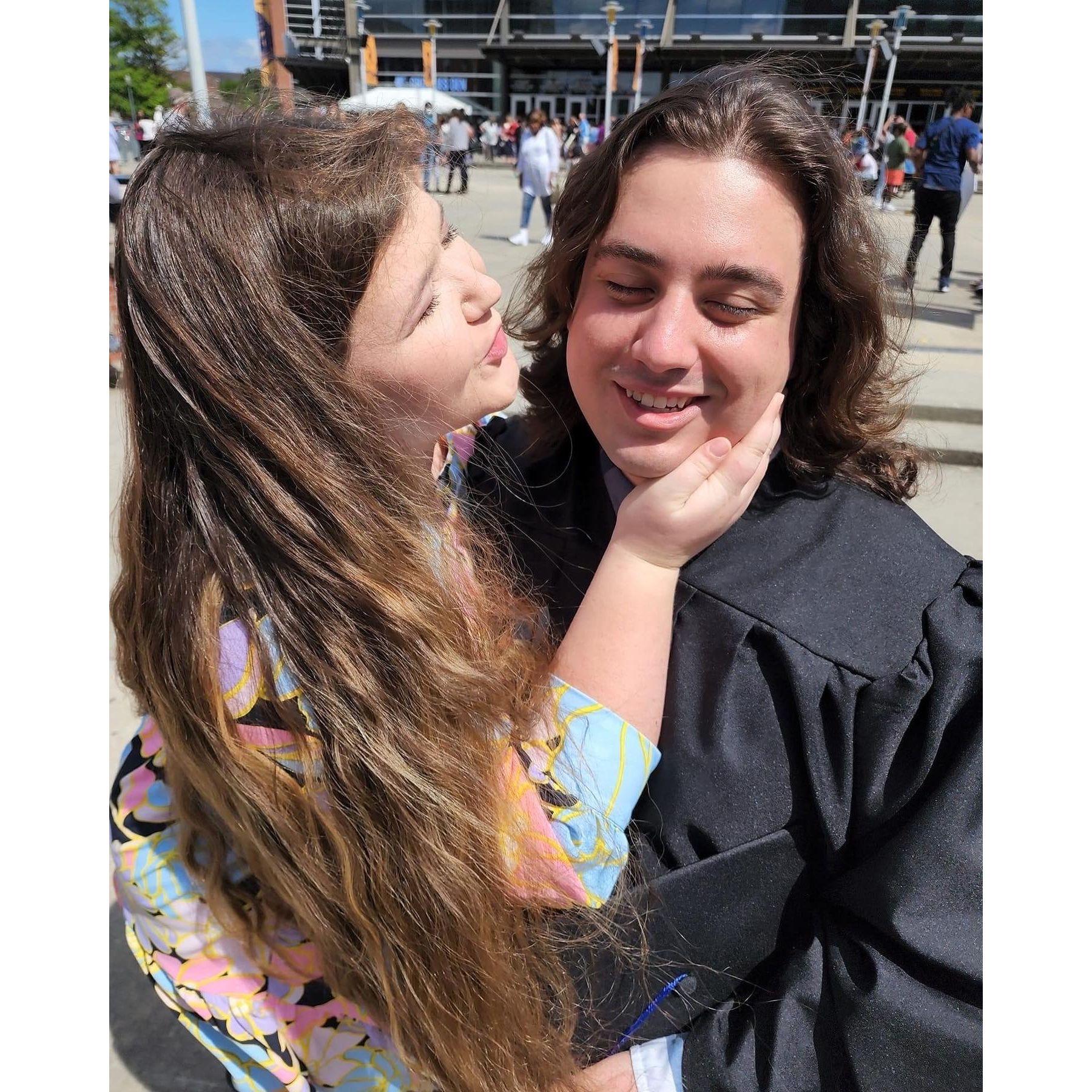 Dawson's graduation from college... A picture you see I have to get snapped a lot!