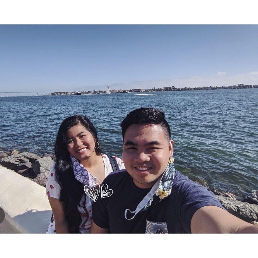 Our 1-year anniversary! It was during the height of COVID so we got Cheesecake factory to-go LOL