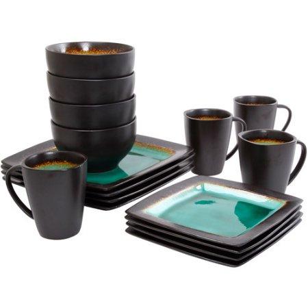 Gibson Everyday Ocean Oasis 16-Piece Dinnerware Set