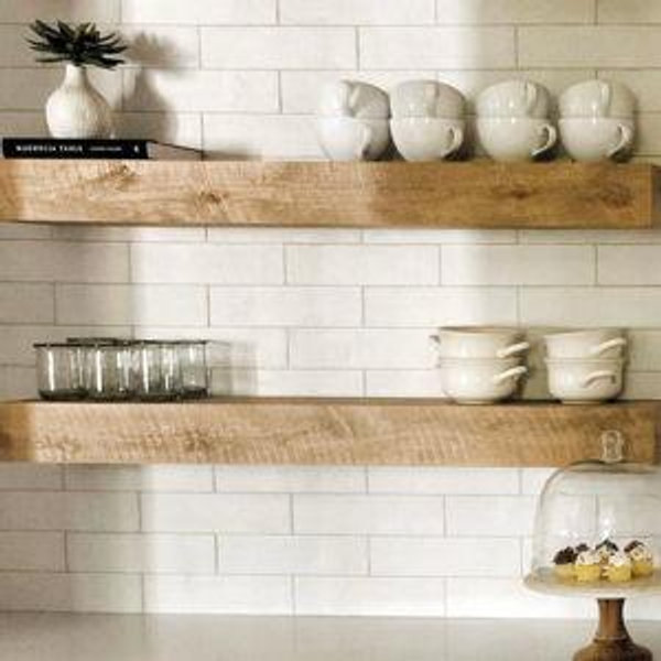 Floating Shelves // Set of Two Modern Rustic Floating Shelves // Floating Shelf // Modern Shelves // Rustic Floating Shelves // Rustic Shelf - Etsy