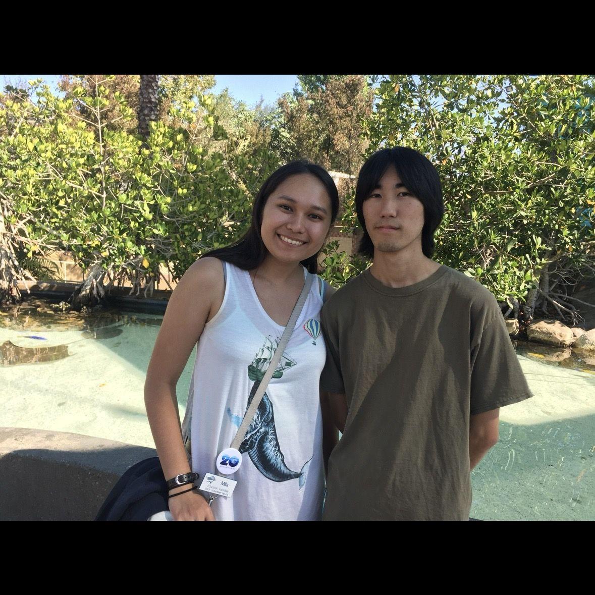 Visiting the aquarium with family. 2018