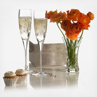 Love Happiness Champagne Flute, Set of 2