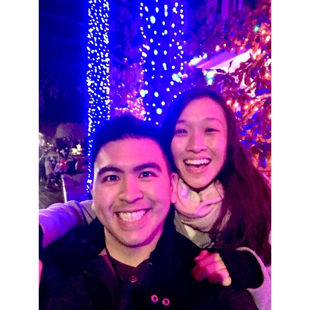 December 2017, our first Christmas together