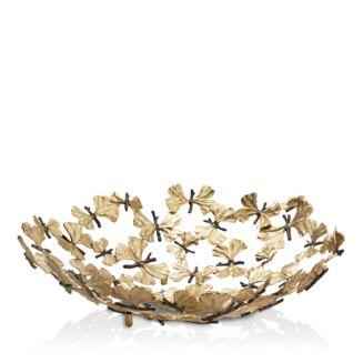 Butterfly Ginkgo Centerpiece Bowl