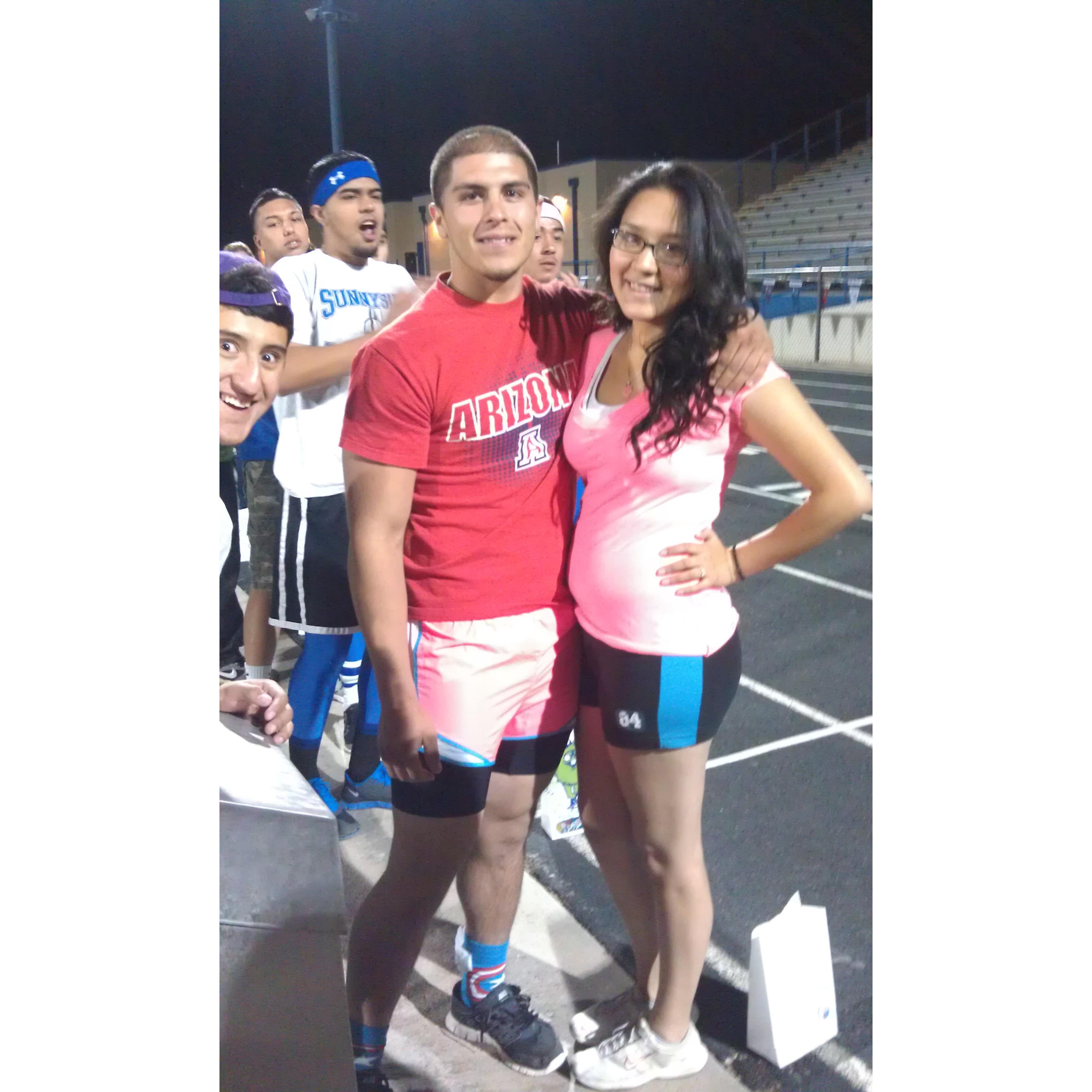 Baby Karina and Robert when we were best friends.