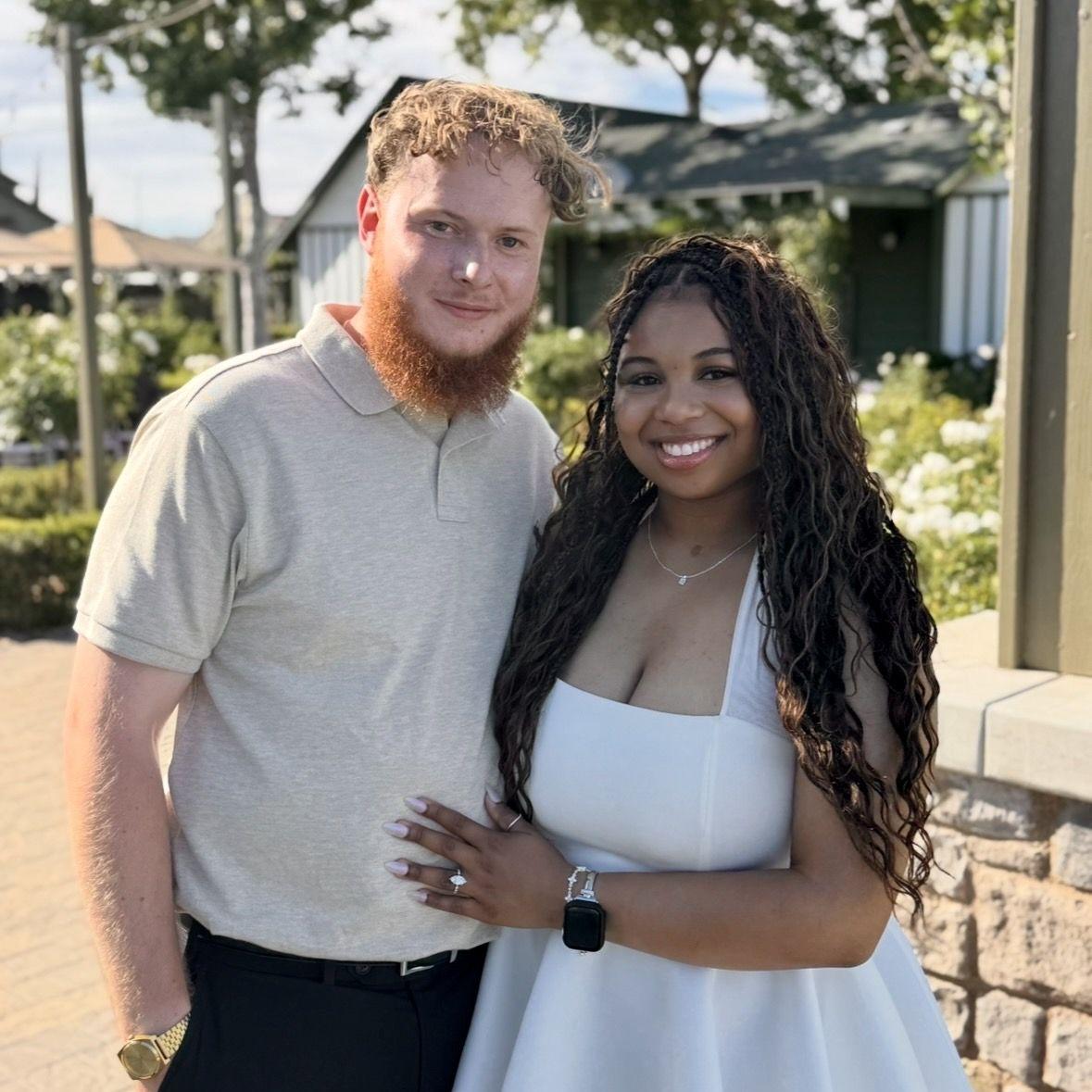 We celebrated our engagement party in July 2025!