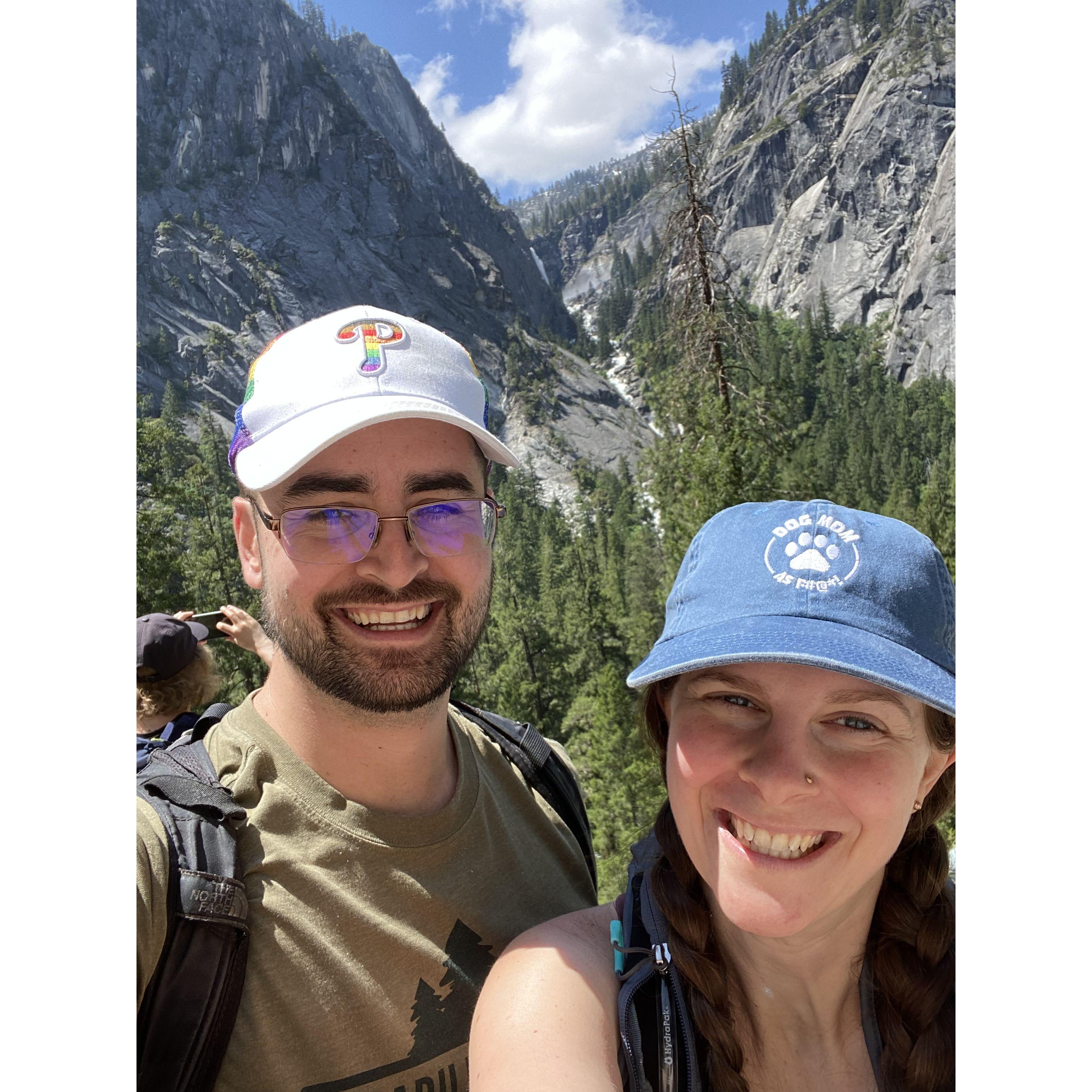 Marie and Austin at Yosemite National Park