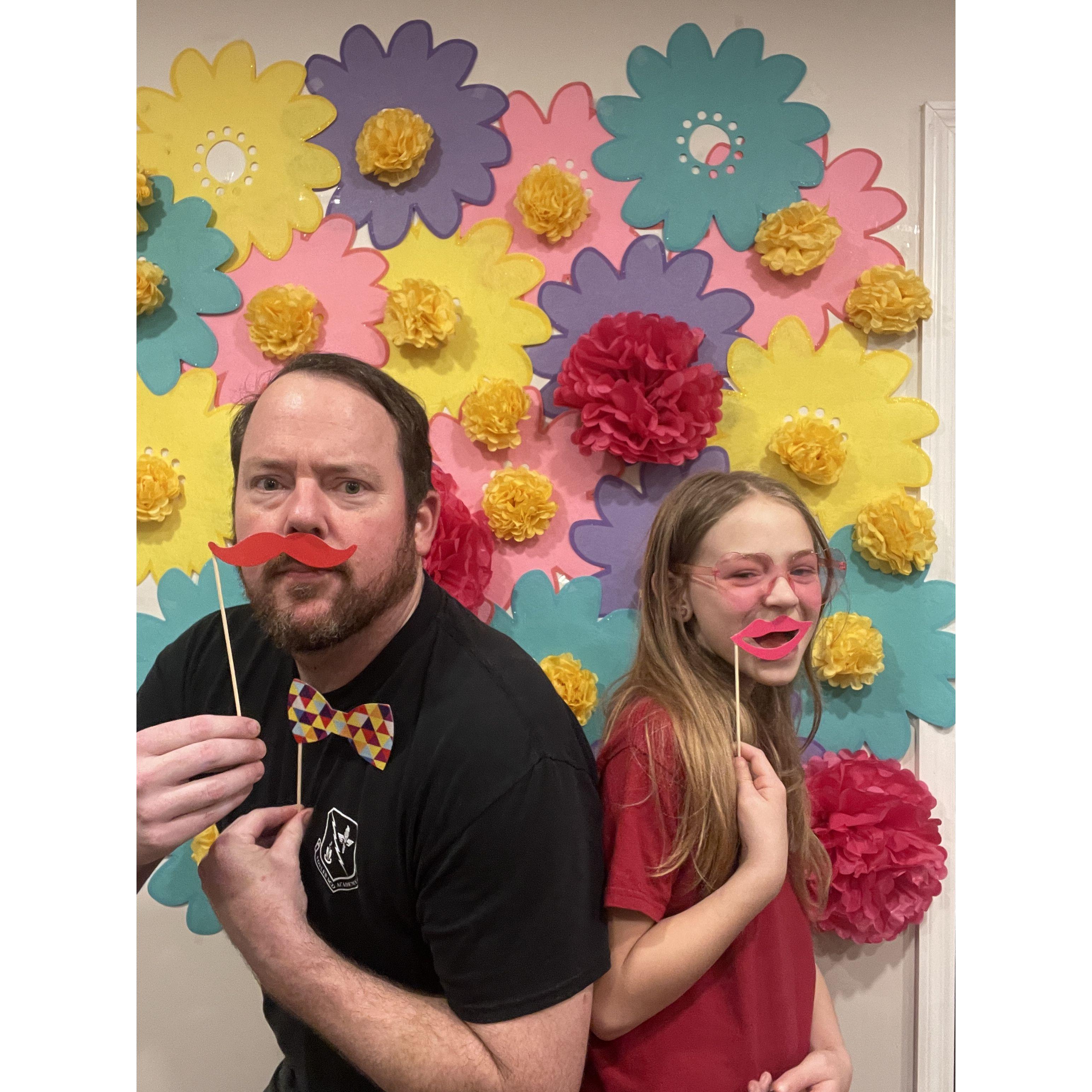 Always up for a good time at a party