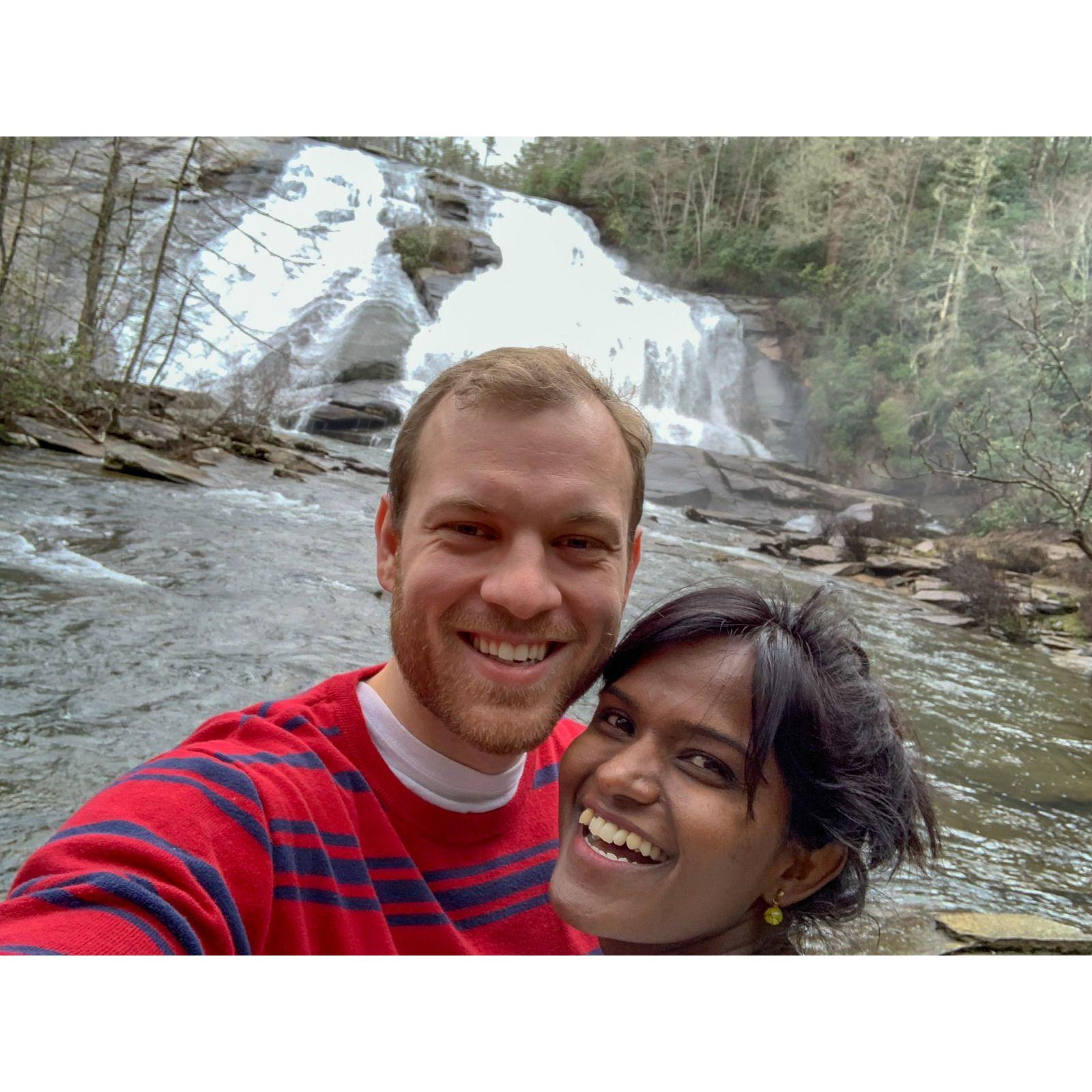One of our many trips to Asheville