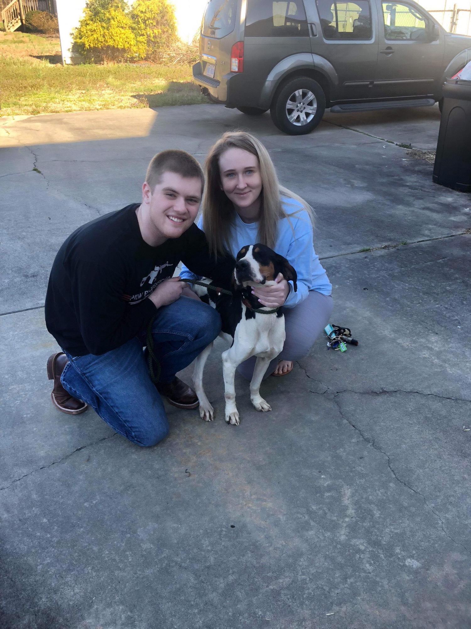 Peter wanted ducks, Taylor wanted to take the way she knew home. Neither of us got those things that day (the ducks came later), but we did land up finding a dog that is a part of our family now!