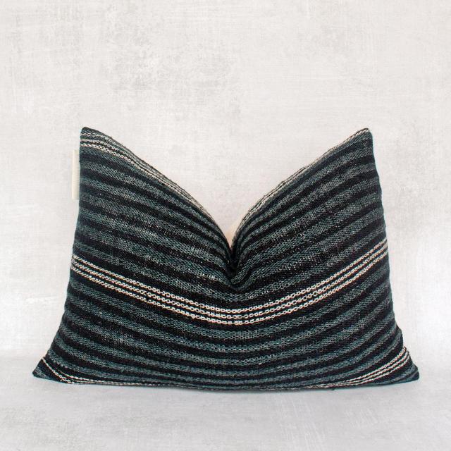 AMAI 2 - Vintage Indian Wool Lumbar Pillow Cover