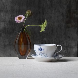 Blue Elements Teacup & Saucer