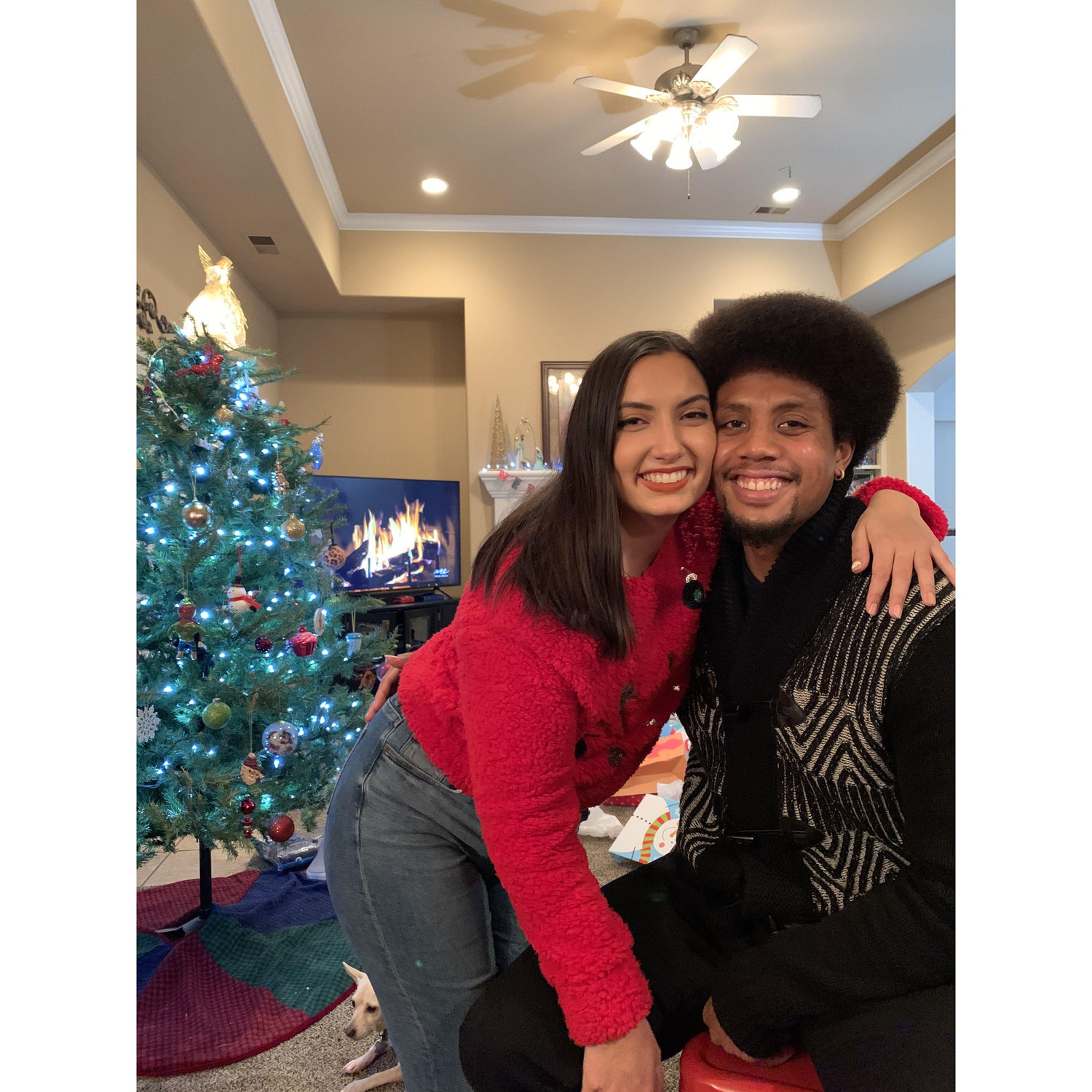 Our First Christmas -- December 2020