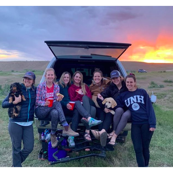Some of the gals in Fruita last Spring!