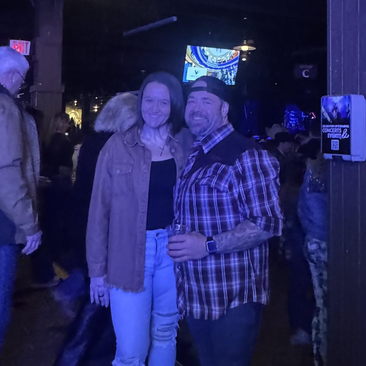 We love a good concert! Country music is our favorite!