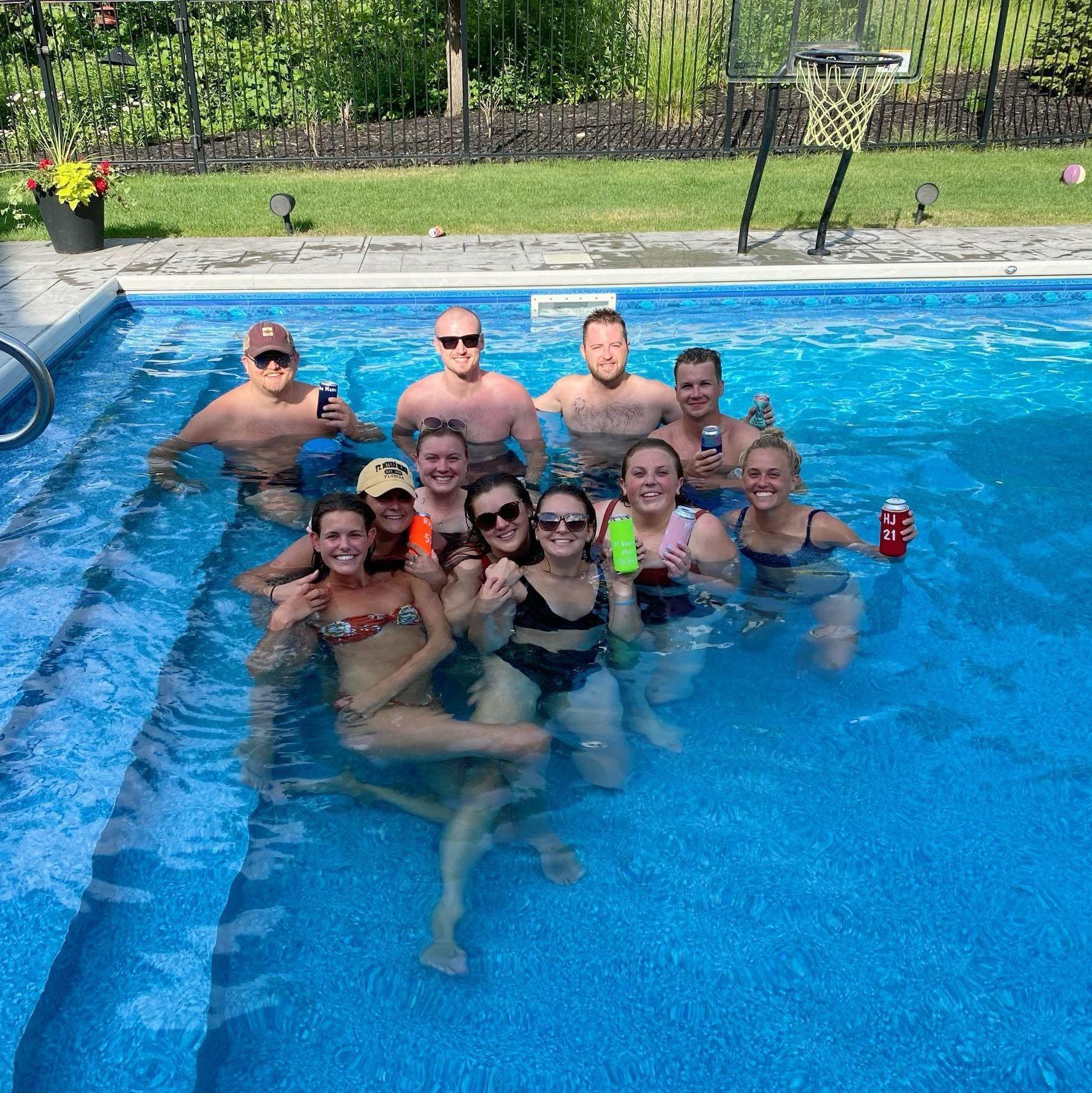 Pool day with our pals!