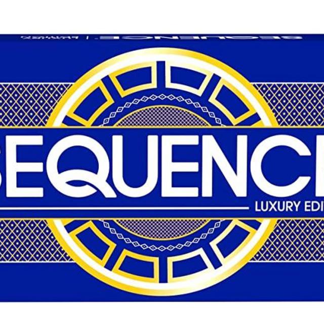 Sequence Luxury Edition - Stunning Set with Deluxe, Cushioned, Roll-Flat Game Mat - Amazon Exclusive