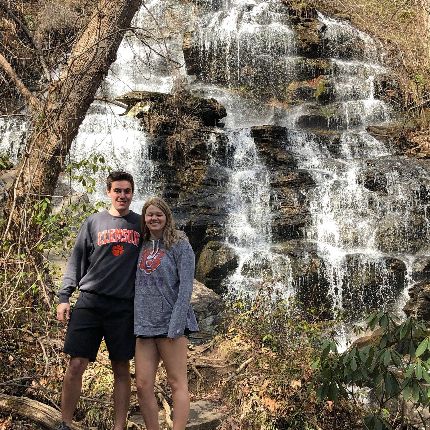 Our first photo together