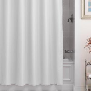 Noble Excellence Pierce Microfiber Shower Curtain Liner