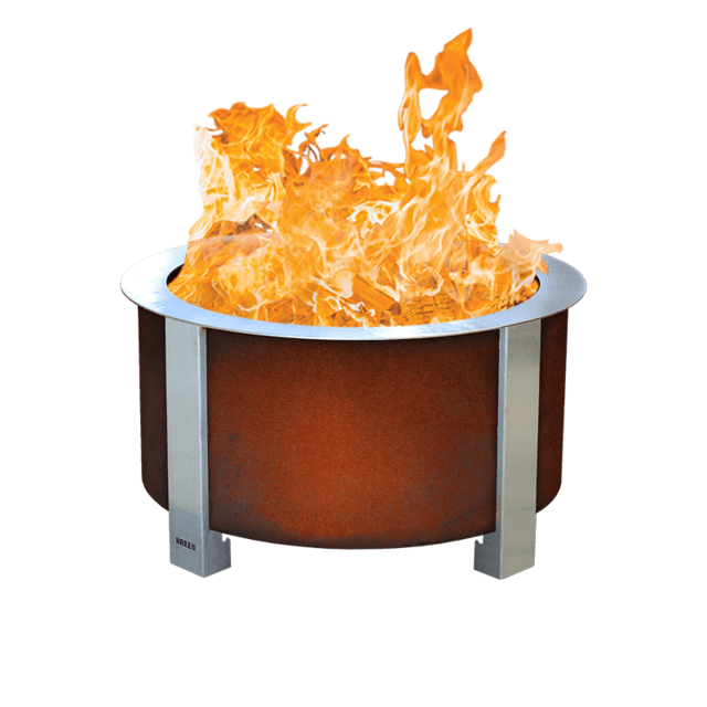 X Series 24 Smokeless Fire Pit (Corten Steel)