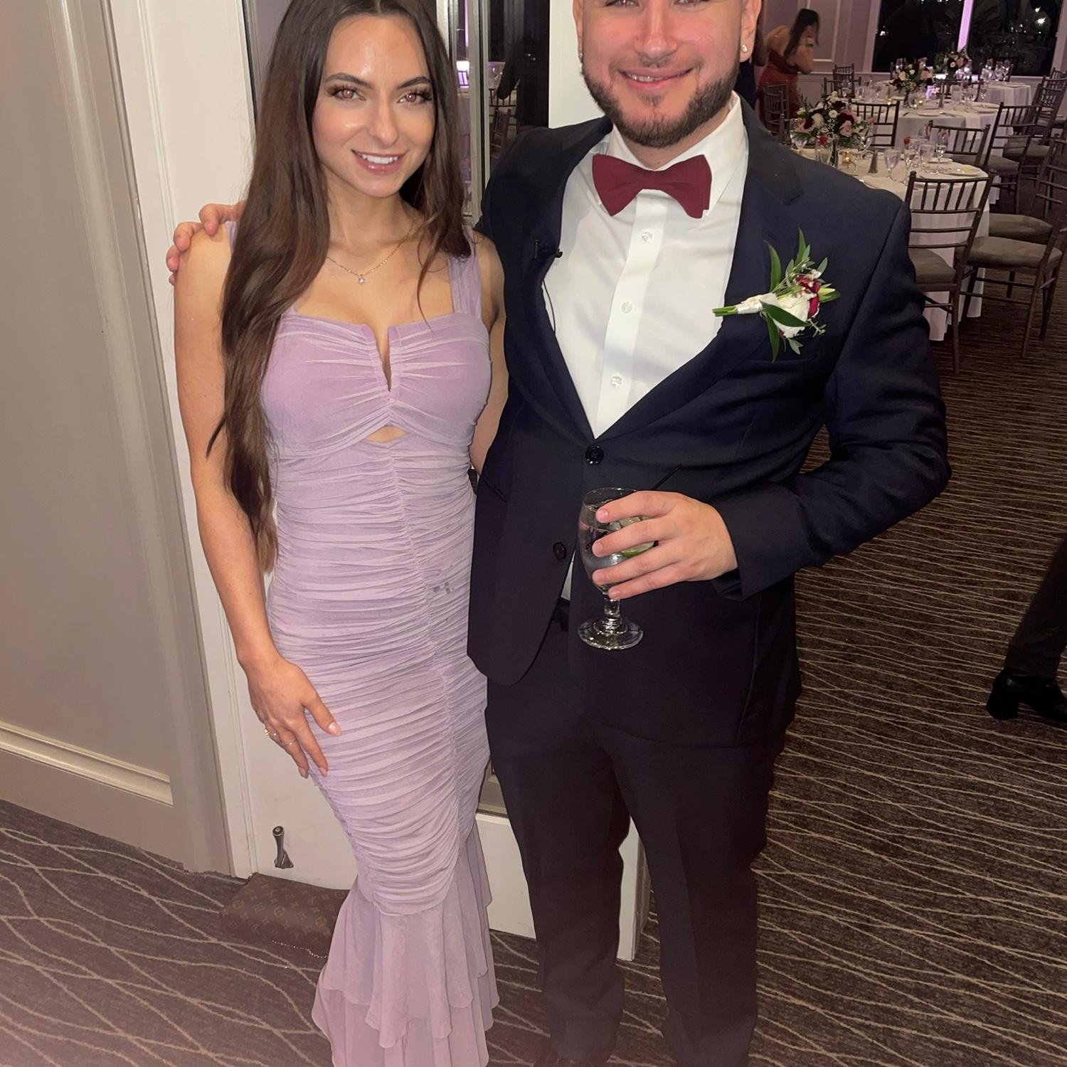 At Brandyn’s brother’s wedding—2023
