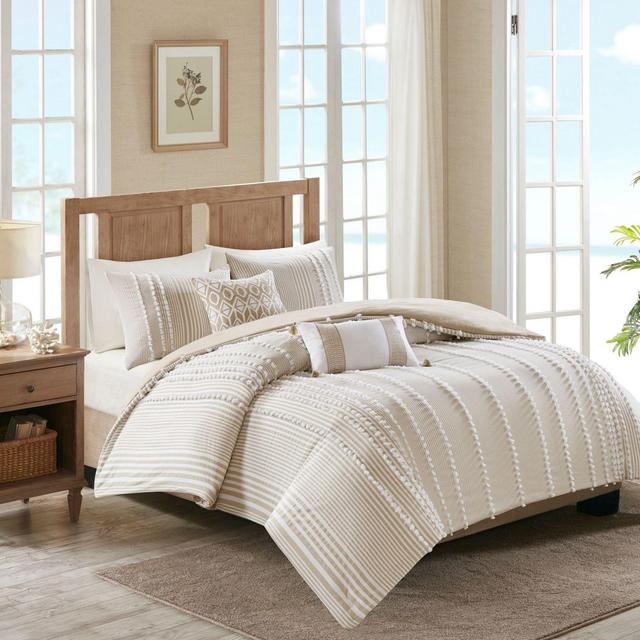 Harbor House™ Anslee King Reversible Duvet Cover Set in Taupe