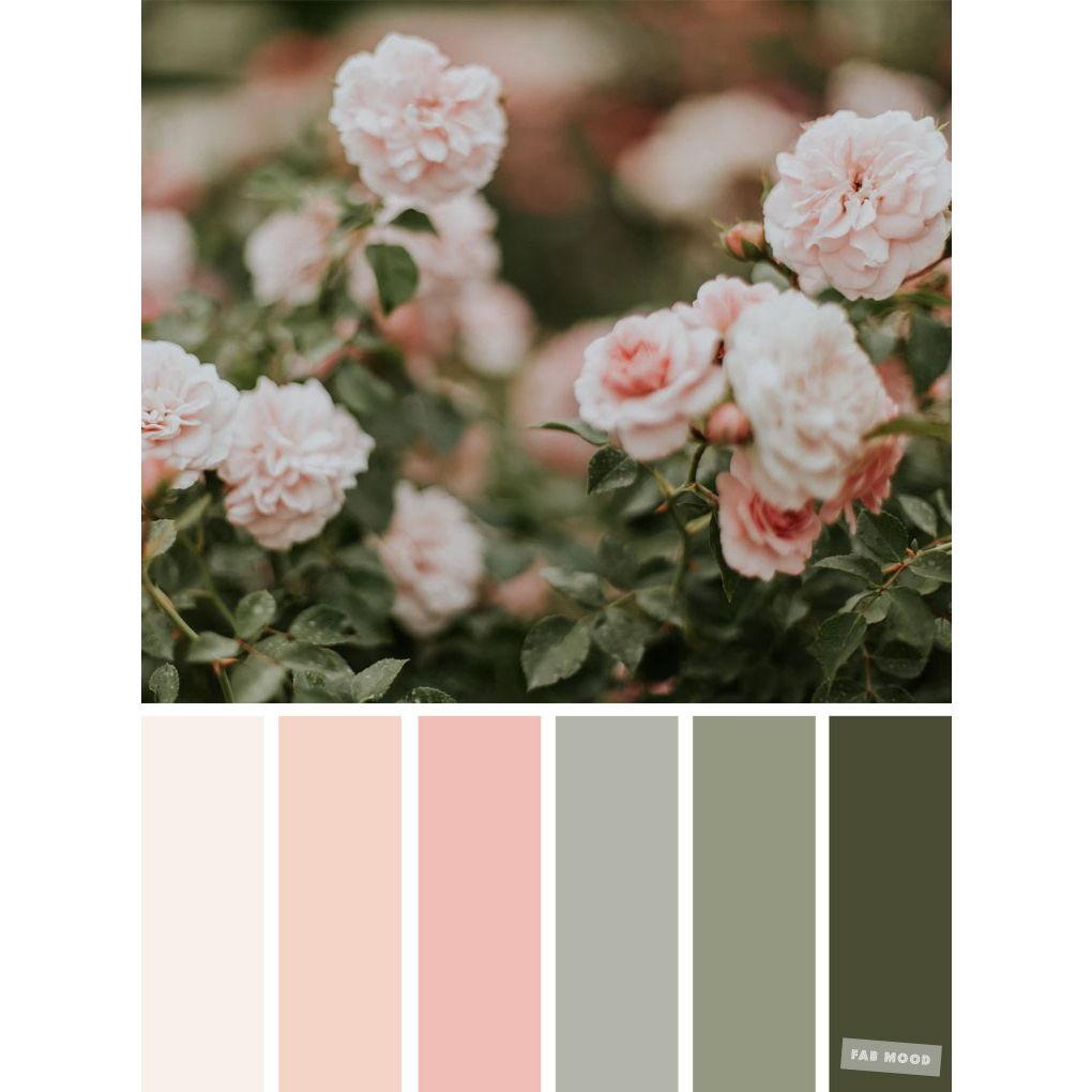 The color palette for the big day.