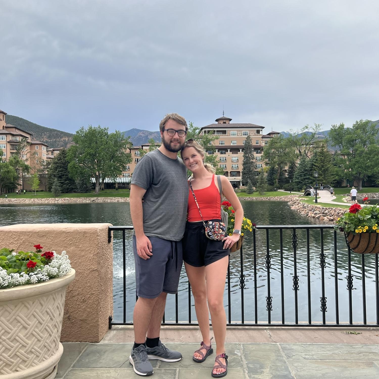 One of Gerens first time visiting Jordyn in Colorado Springs