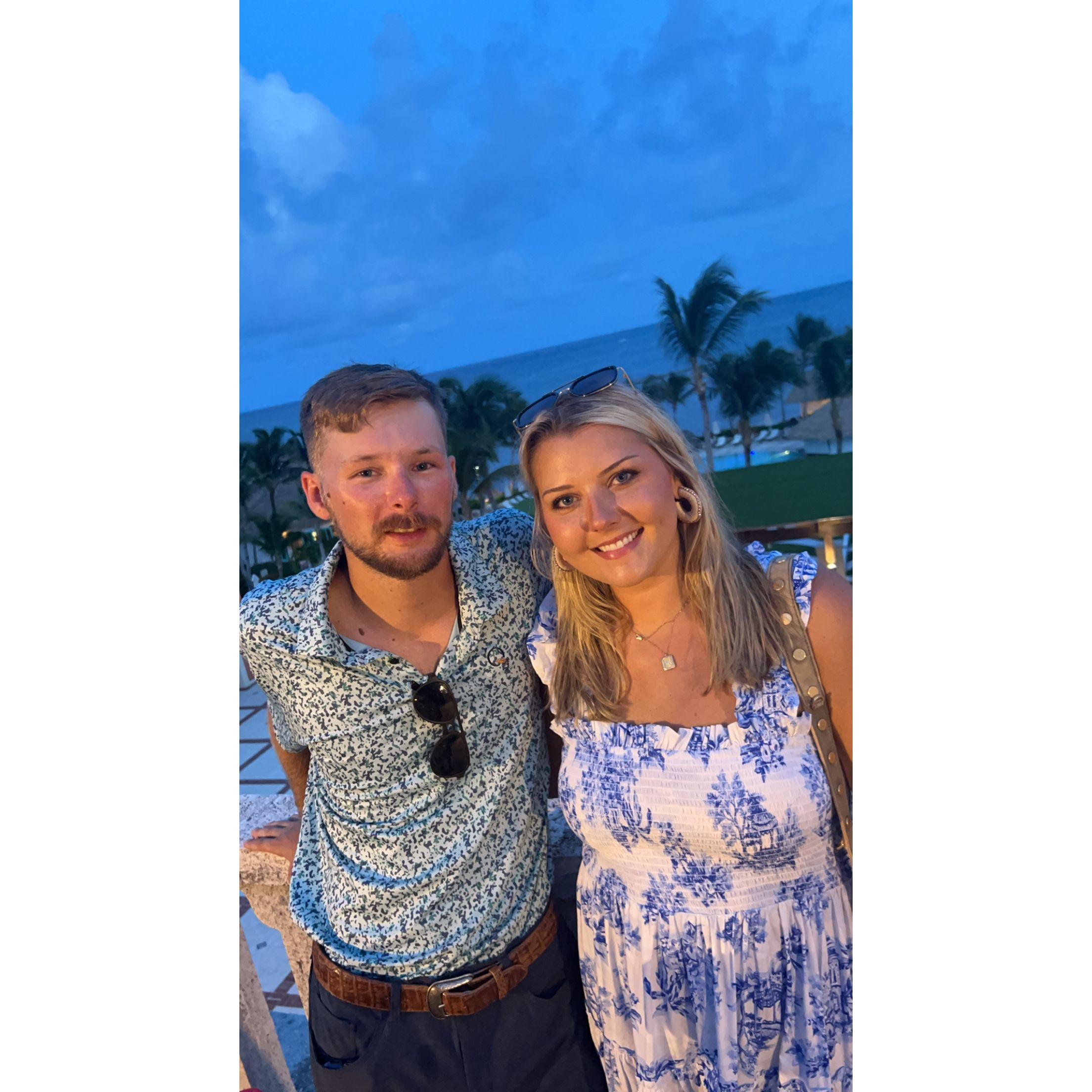 Our first time out of the country together