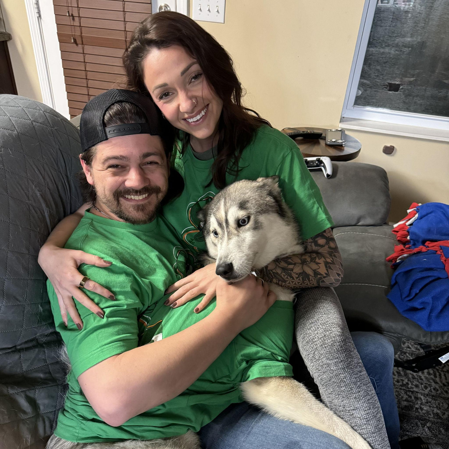 Our little family :) minus the 20 cats