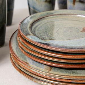 Handmade ceramic plates