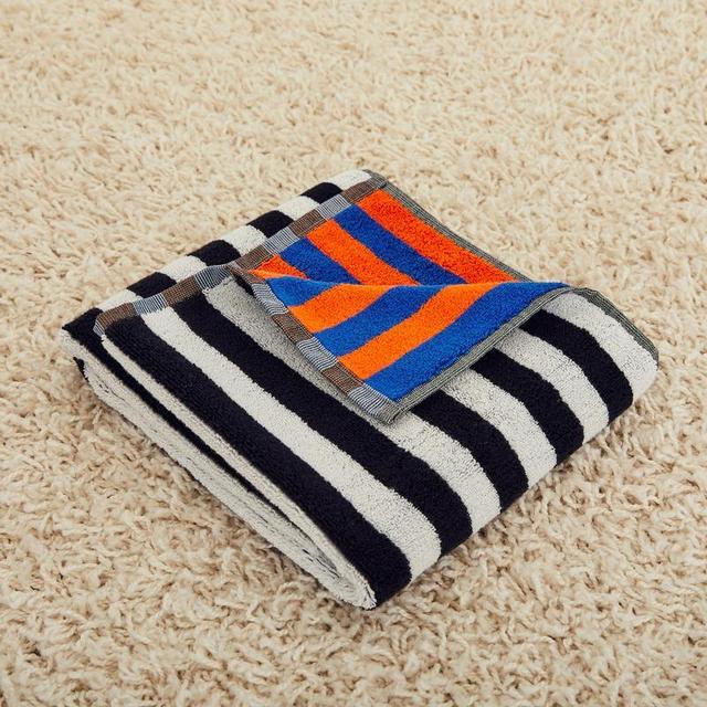 Dusen Dusen Orchid Stripe Hand Towel