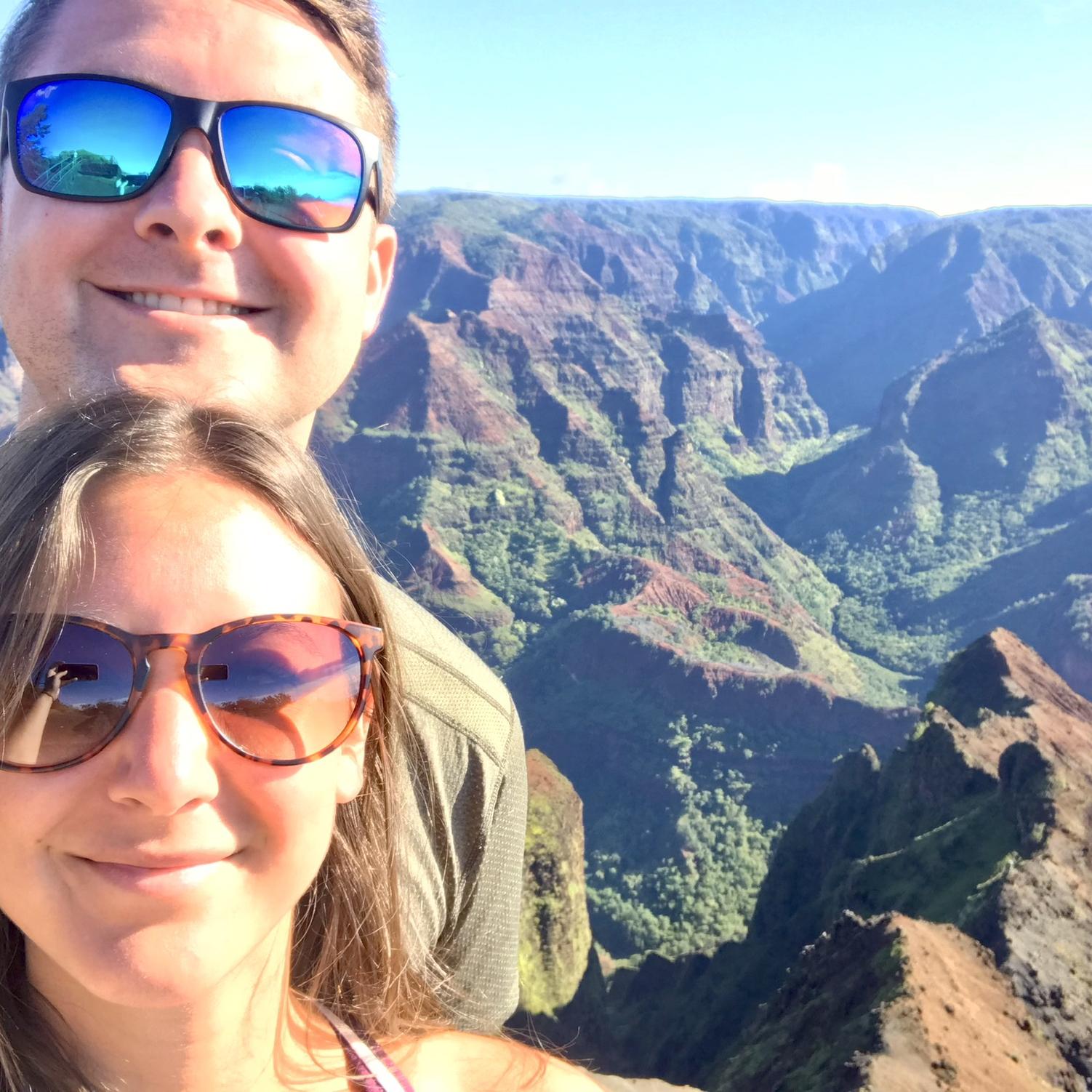 Our first vacation together (Hawaii)