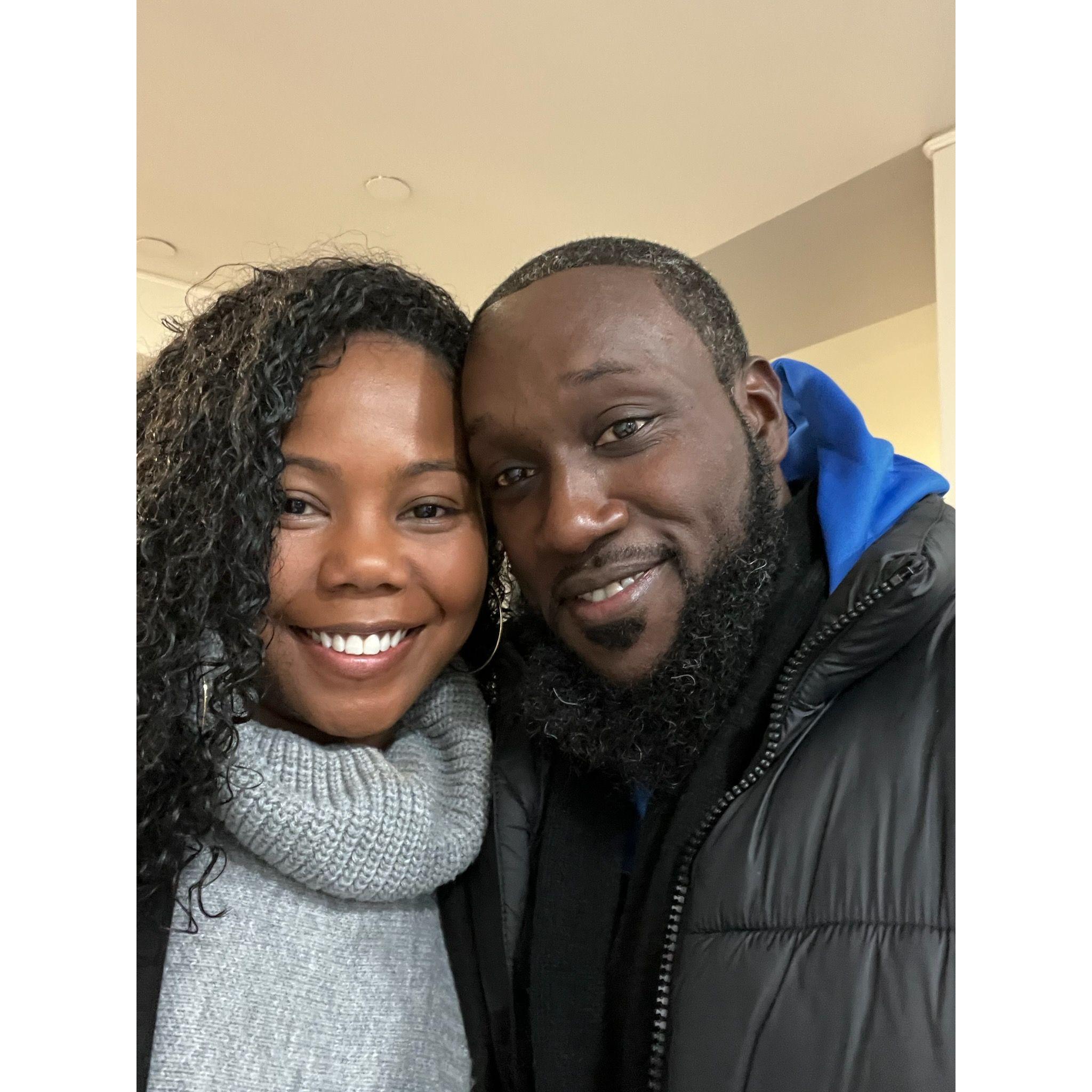 Our 2nd date, ice skating!