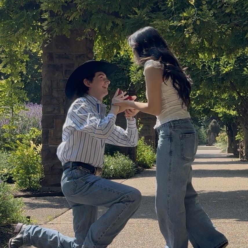 Oh she definitely said yes--