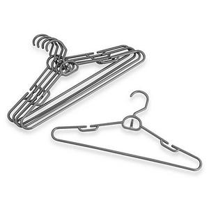 10-count Attachable Hangers in Frost Gray