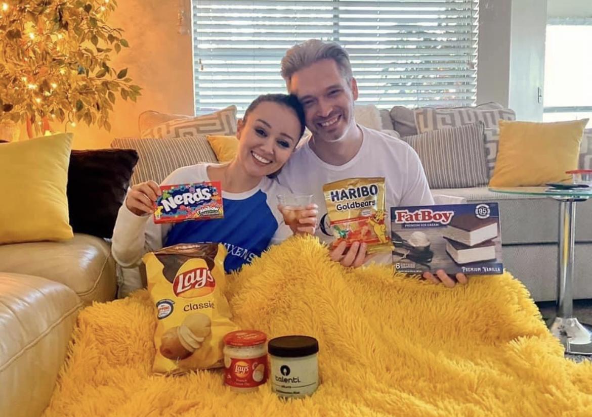 From snacking on our favorite childhood snacks, while watching our fave childhood shows..